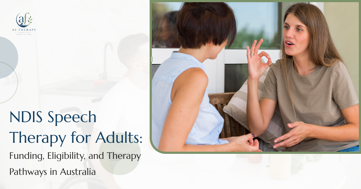 Ndis Speech Therapy Australia Adult Funding Guide